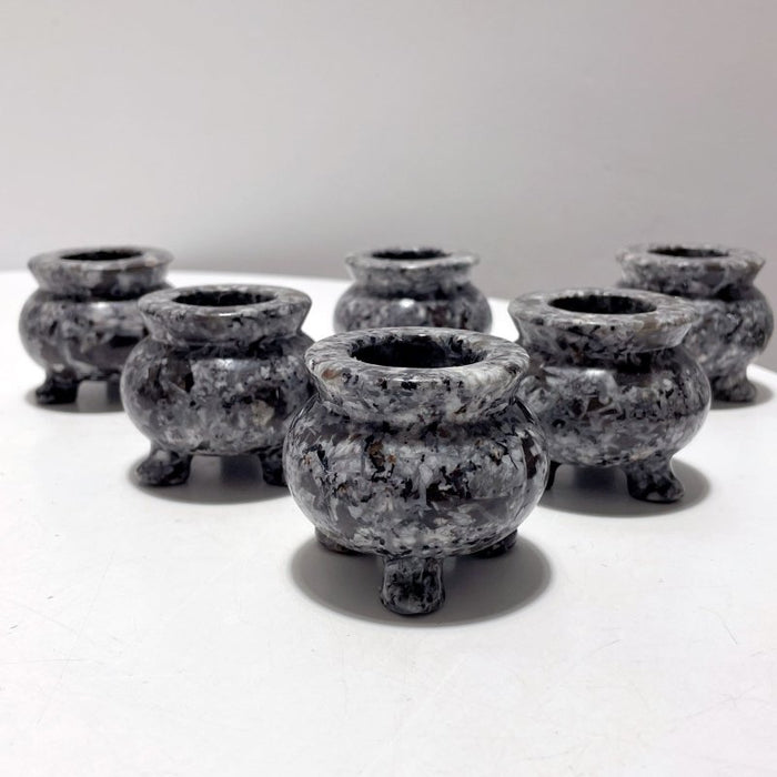 Yooperlite Incense Burner Carving Wholesale (UV Reactive)