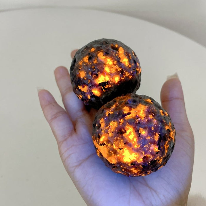 Yooperlite Moon Carving Wholesale (UV Reactive)