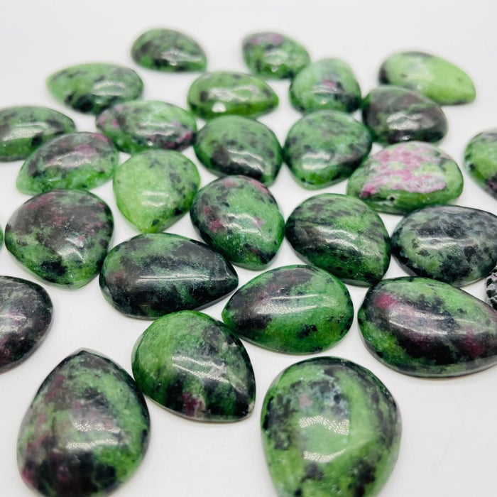Zoisite Teardrop Pendant DIY Wholesale